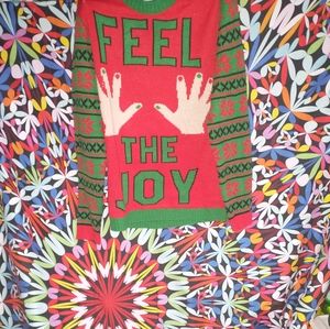 "FEEL THE JOY" UGLY SWEATER BY FOLLOW ME.